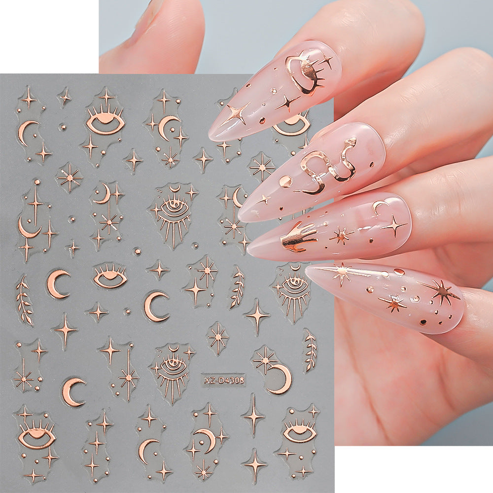 Nail Art Decorative Foil Stickers