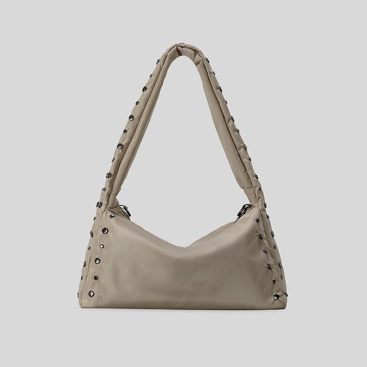 Studded Hobo Bag