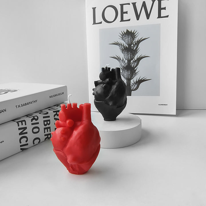 Creative Heart-Shaped Candle Holder