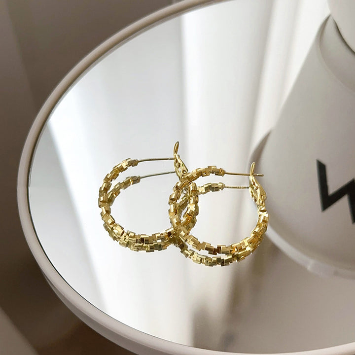 Elegant Hoop Earrings Made of High-Quality Stainless Steel Kalsten