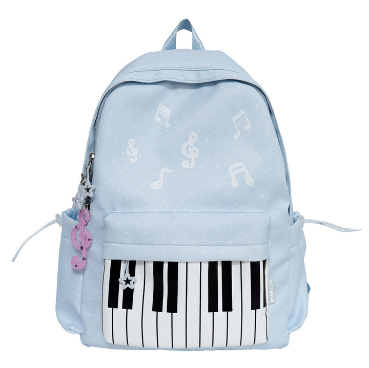 Musical-Themed Casual School Backpack Kalsten