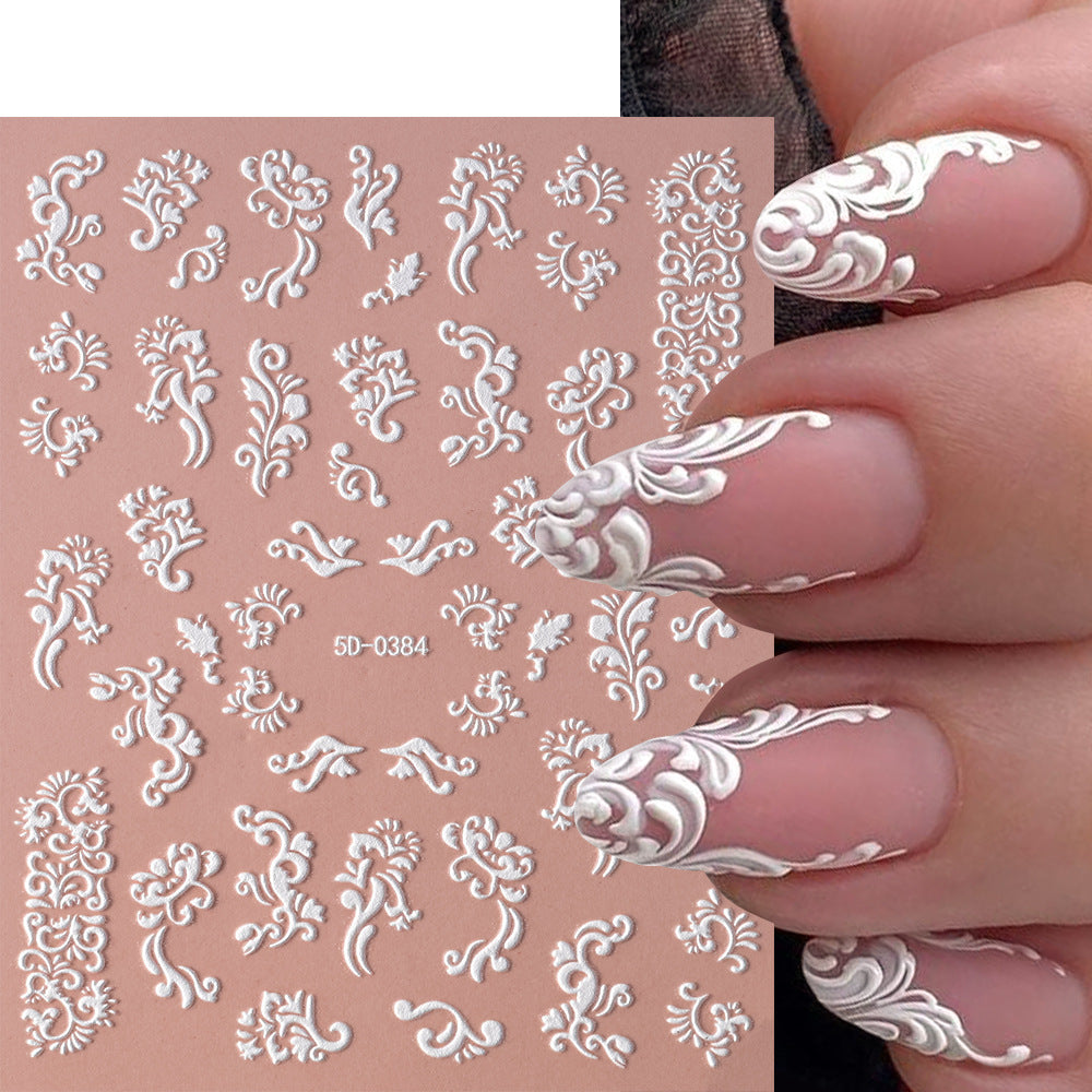 Elegant Nail Art Stamping Plate