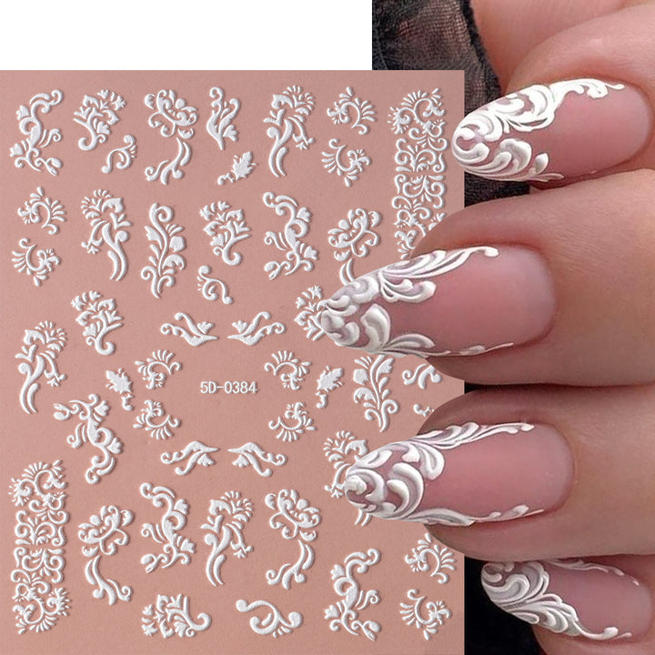 Elegant Nail Art Stamping Plate