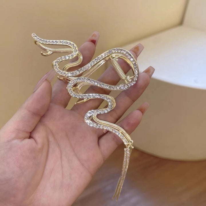 Artistic Snake-Designed Hair Clip Kalsten
