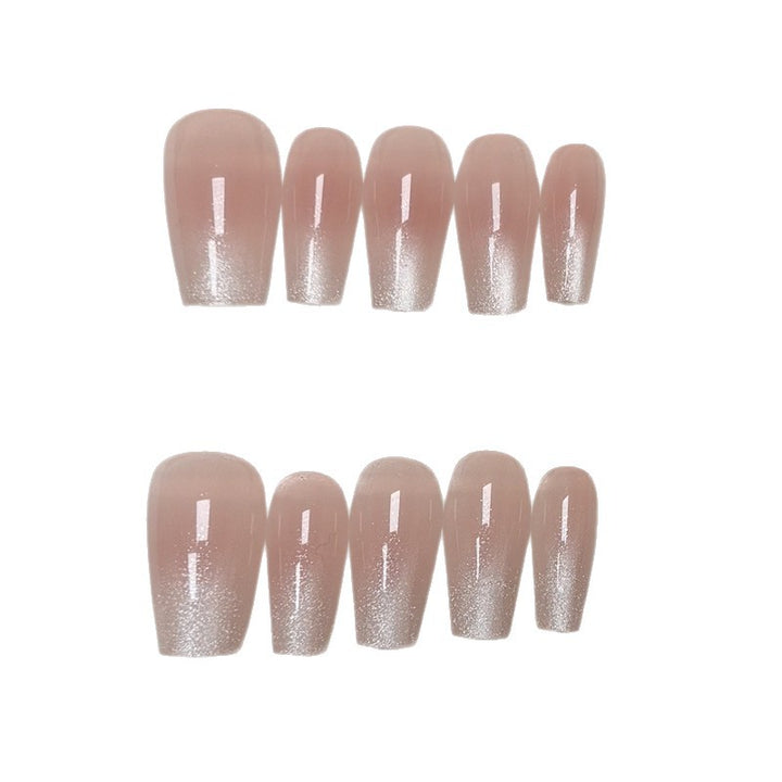 Natural Glossy Press-On Nail Tips Kalsten