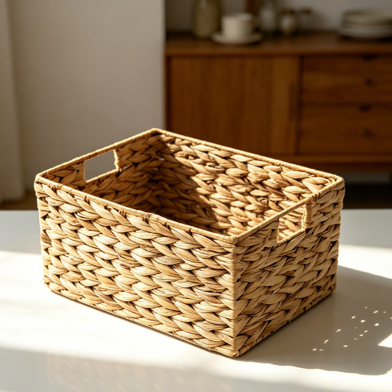 Woven Rectangular Storage Basket Kalsten