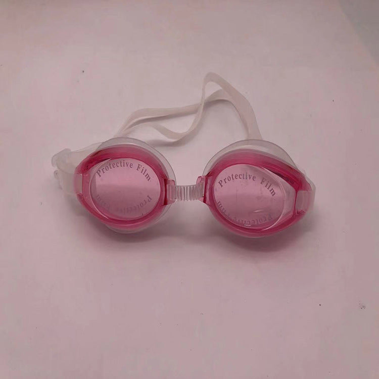 Sport swimming goggles with high-performance anti-fog coating and flexible silicone strap Kalsten