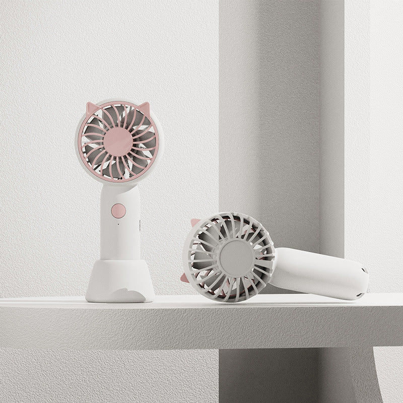 Ladies portable hand fan in elegant animal design Kalsten