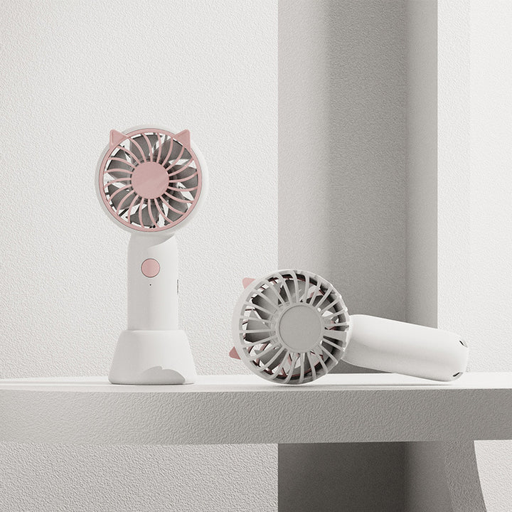 Ladies portable hand fan in elegant animal design Kalsten