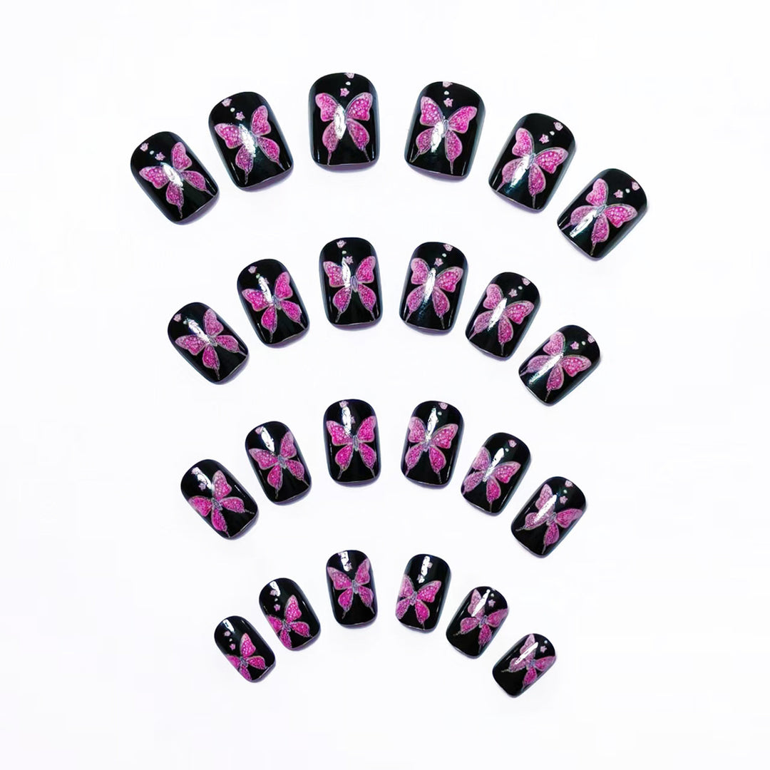 Artistic Butterfly Nail Art Kalsten