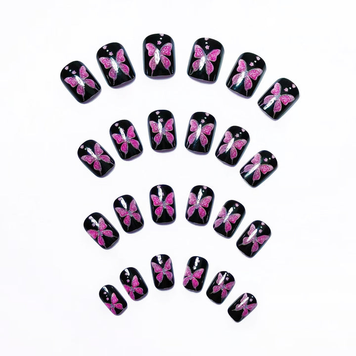 Artistic Butterfly Nail Art Kalsten
