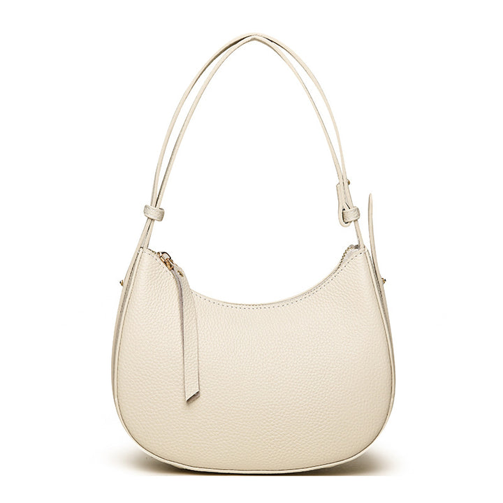 Stylish Pebbled Leather Hobo Bag Kalsten