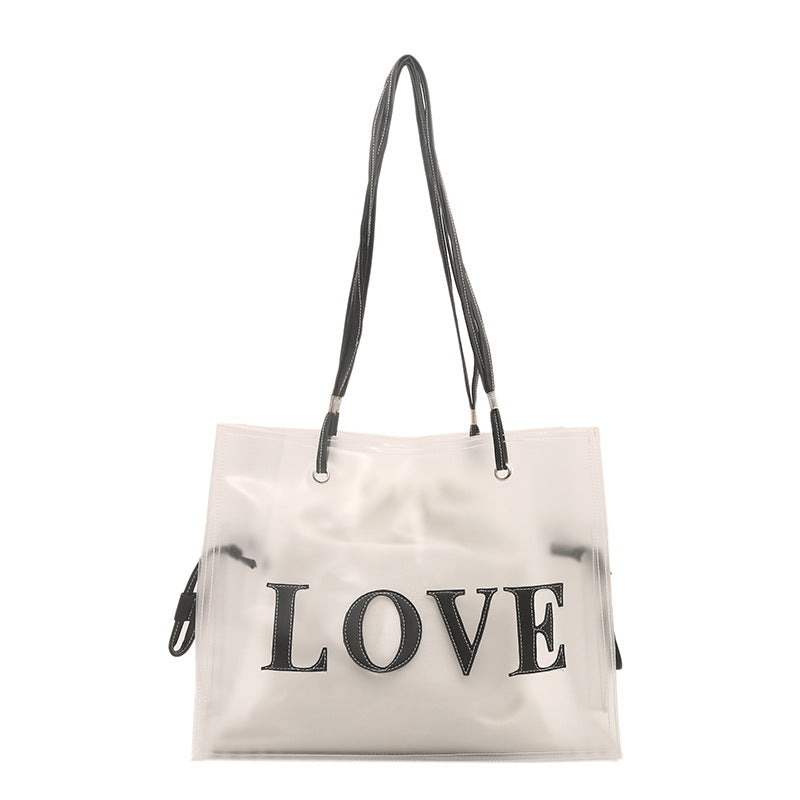 Fashionable Transparent Tote Bag