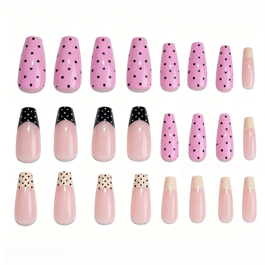 Nail art set with modern color gradients and creative accents Kalsten