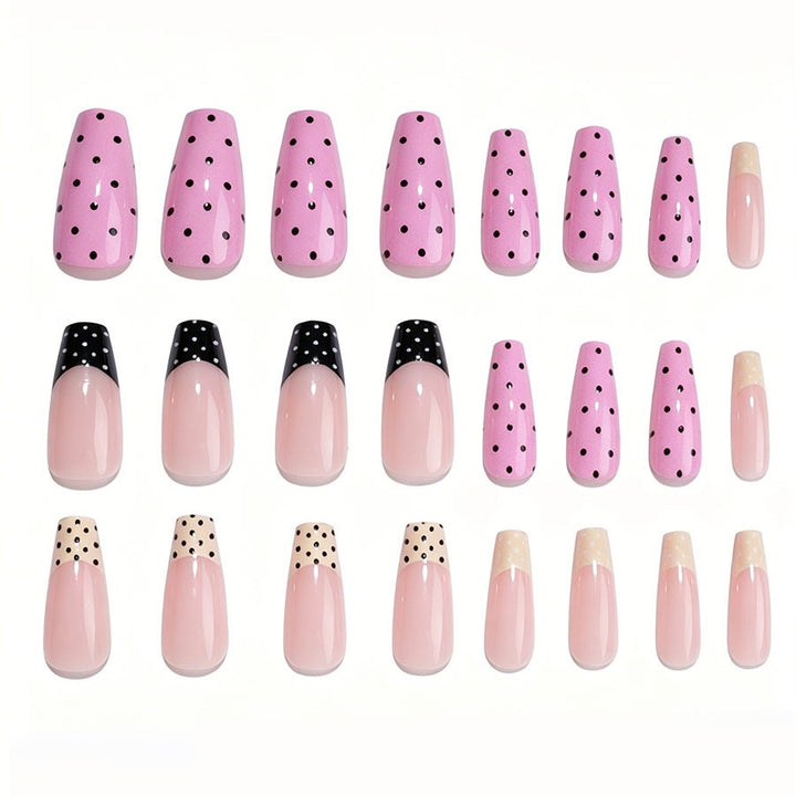 Nail art set with modern color gradients and creative accents Kalsten