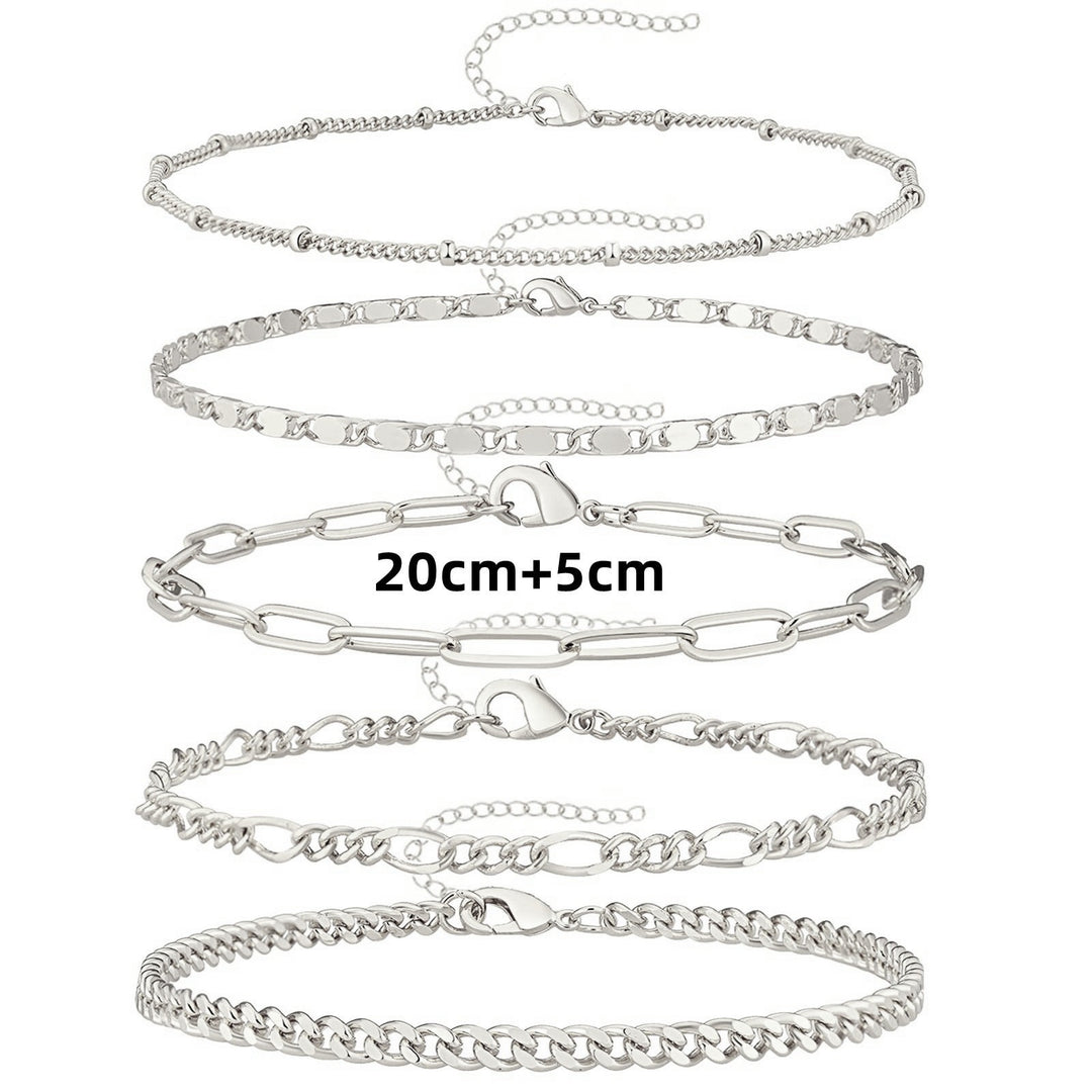 Adjustable Multi-Style Anklet Set Kalsten