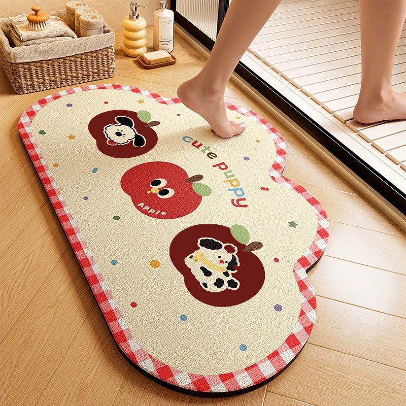 Cute Animal-Themed Memory Foam Bath Mat Kalsten
