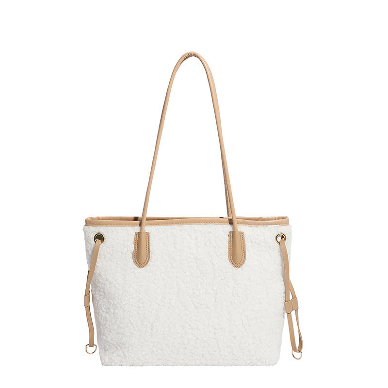 Oversized Faux Fur Tote Bag Kalsten