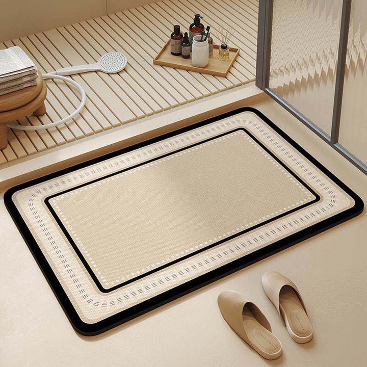 Decorative Oval Bath Mat