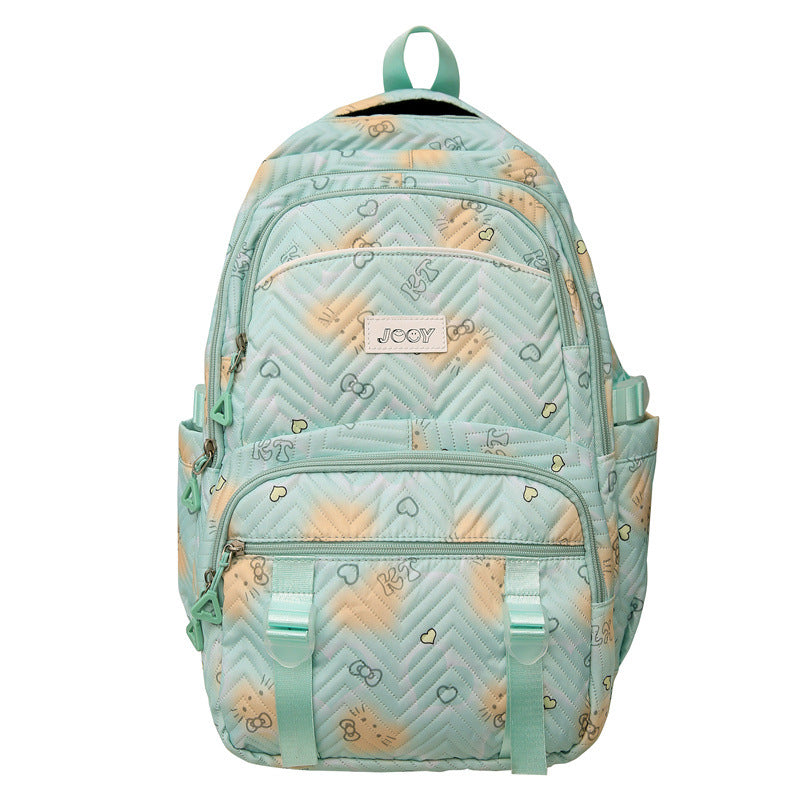 Playful Quilted Backpack