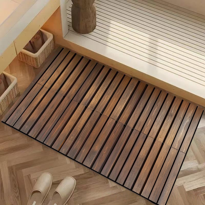 Artistic 3D Illusion Welcome Mat for Entryway