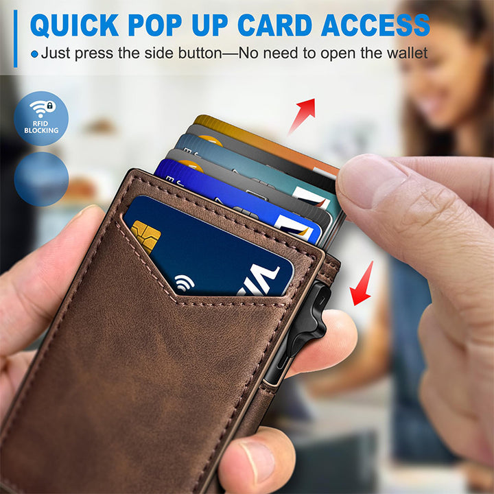 Compact Multi-Function Leather Wallet Kalsten