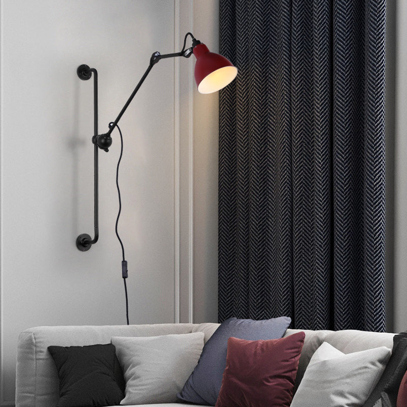 Adjustable Wall-Mounted Task Lamp