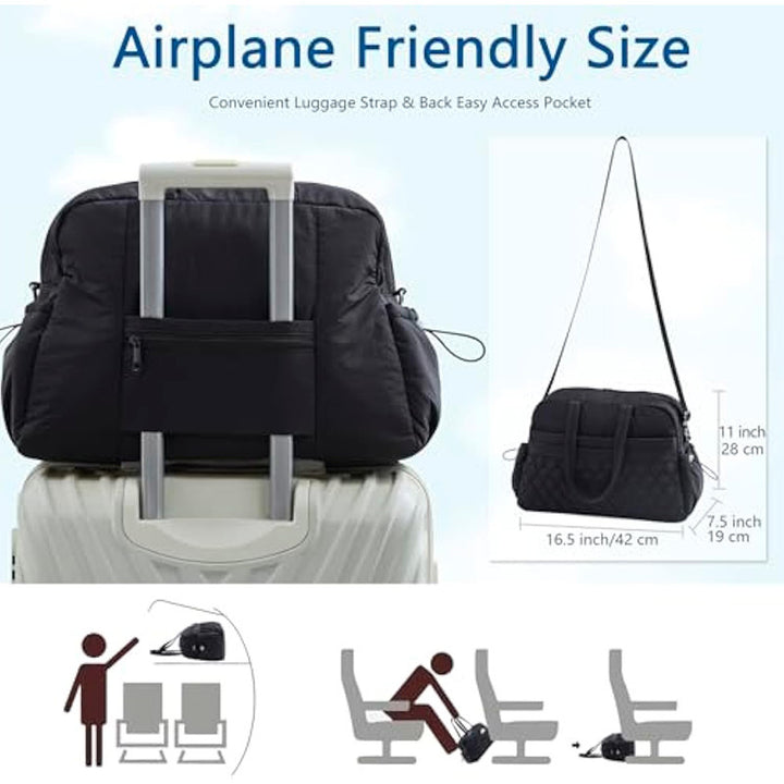 Stylish Multi-Pocket Travel Duffle Bag Kalsten