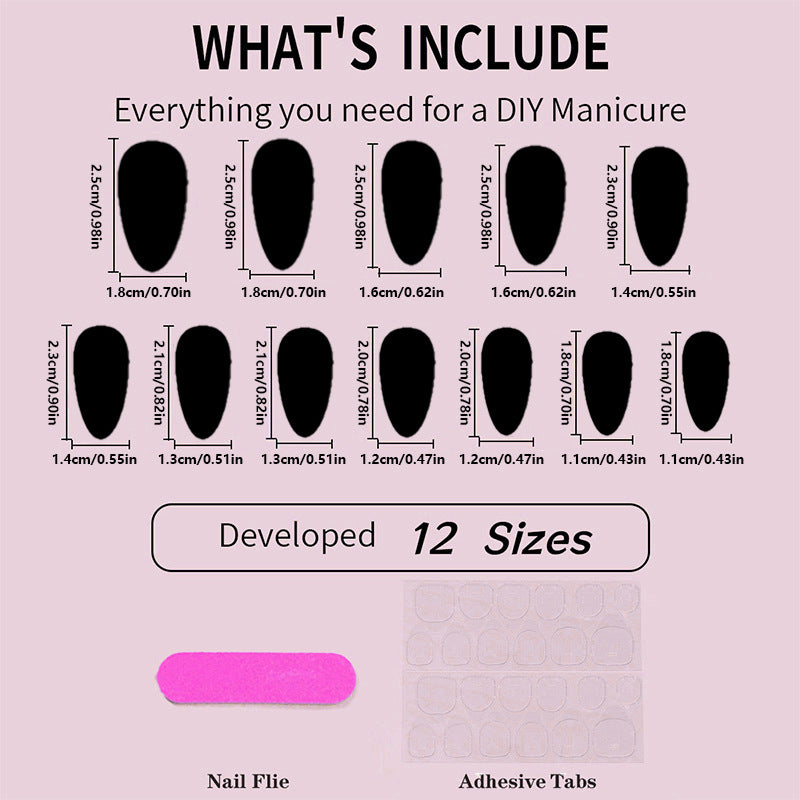 Artful nail tips with floral accent Kalsten