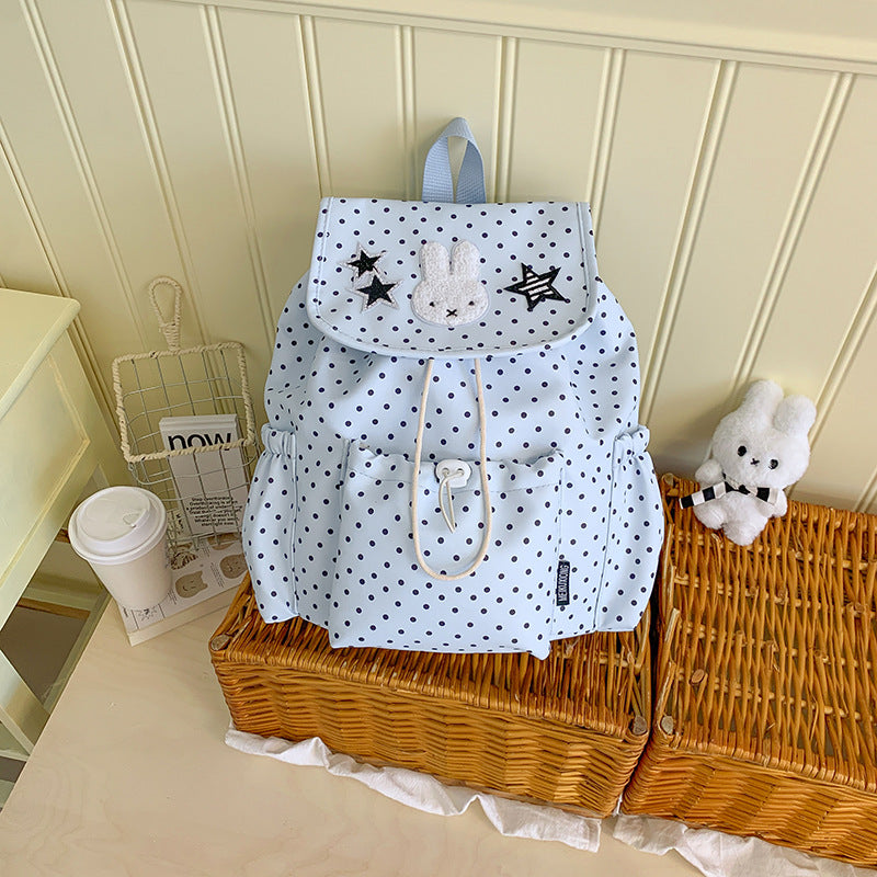Cute Animal-Themed Polka Dot Backpack Kalsten