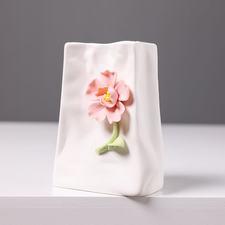 Decorative Floral Pitcher Ornament