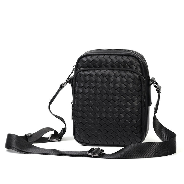 Practical Crossbody Bag with Woven Design Kalsten