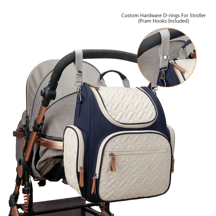 Stylish wrap backpack with multiple compartments Kalsten