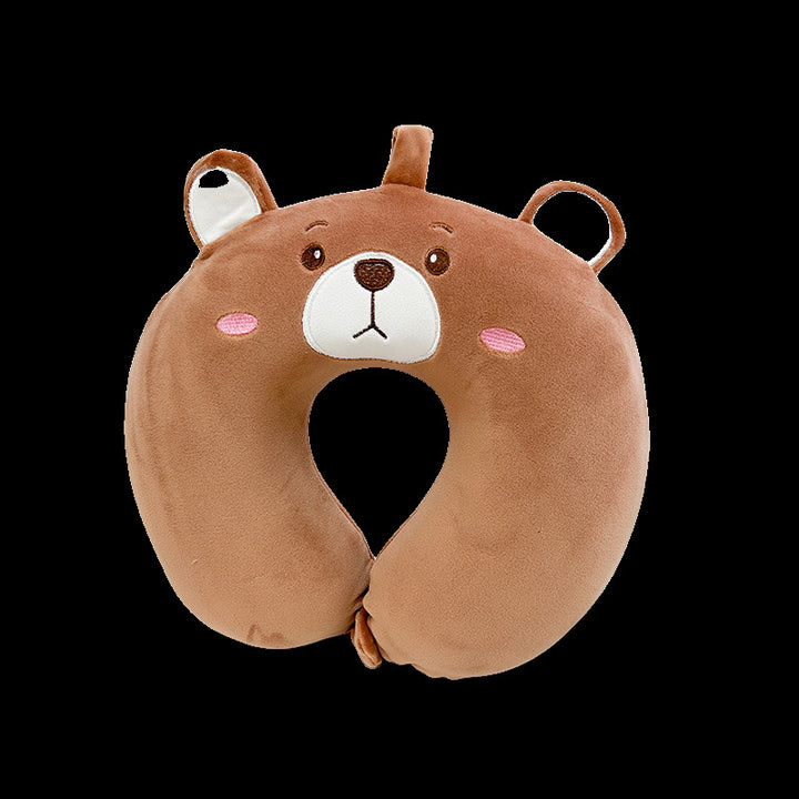 Ladies neck pillow with cuddly bear motif Kalsten