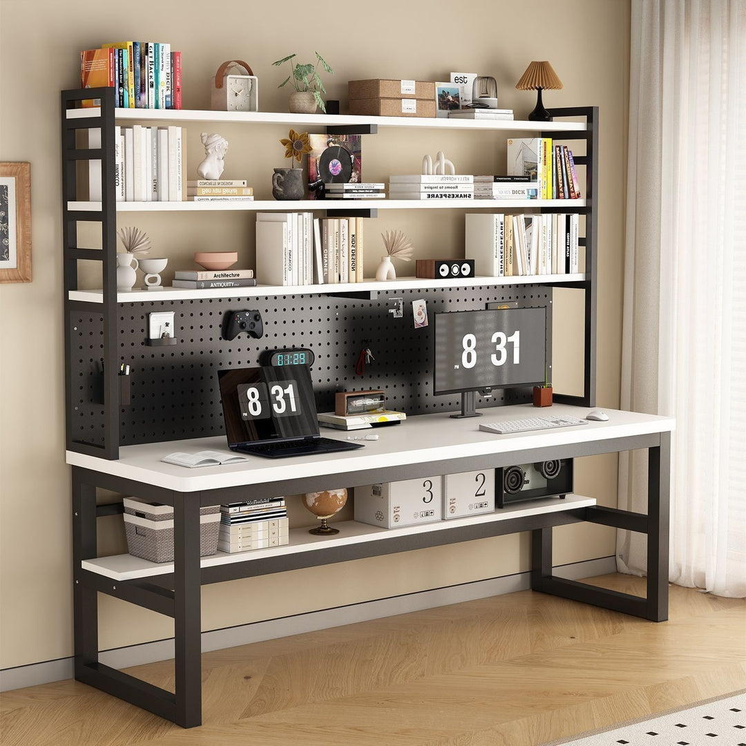 Multifunctional workspace with shelf Kalsten