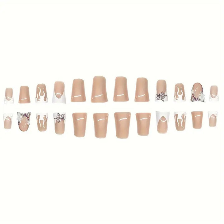Decorative Jewel-Embellished Nail Art Kalsten
