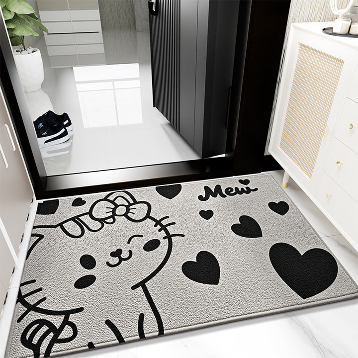 Decorative Dog-Themed Welcome Mat Kalsten
