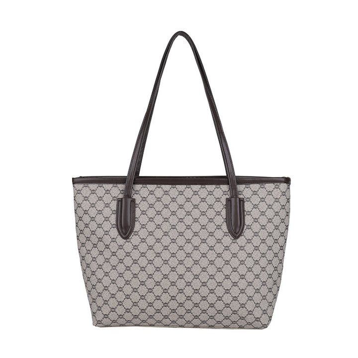 Elegant Geometric Pattern Tote Bag Kalsten