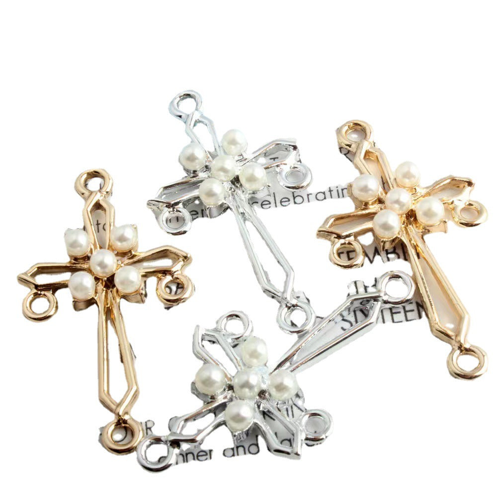 Cross Pendant Chain Earrings Kalsten
