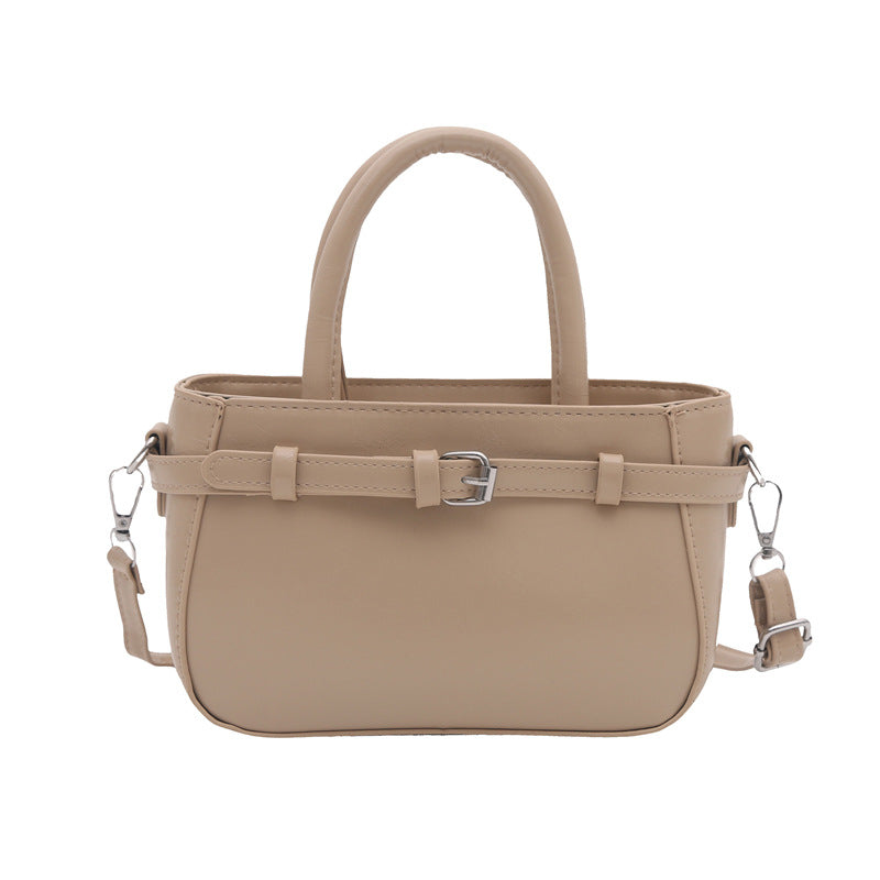Compact Structured Crossbody Handbag