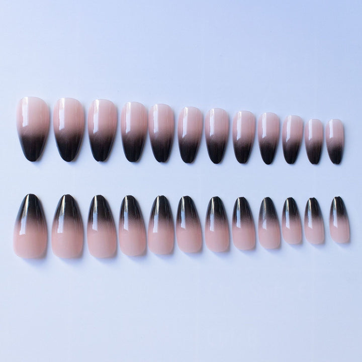 Stylish Ombre Stiletto Nail Art