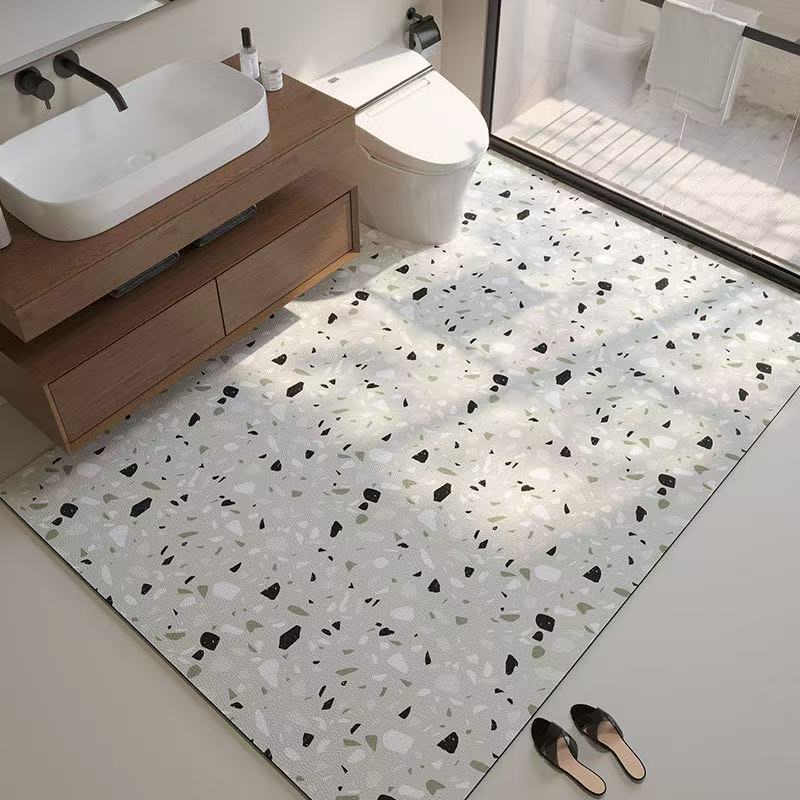Terrazzo Style Bathroom Mat Kalsten