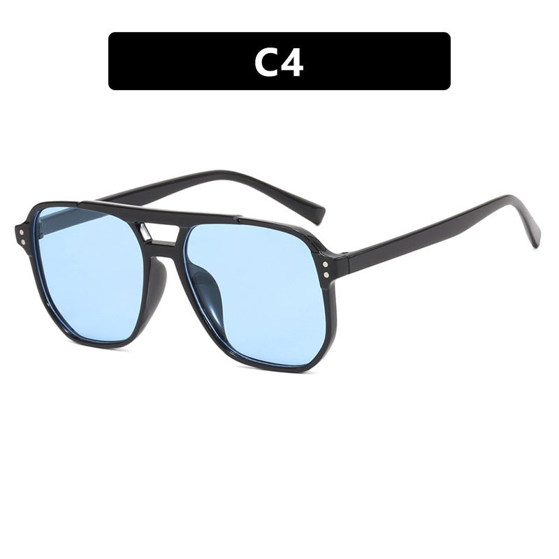 Women's fashionable sunglasses with angular frame Kalsten