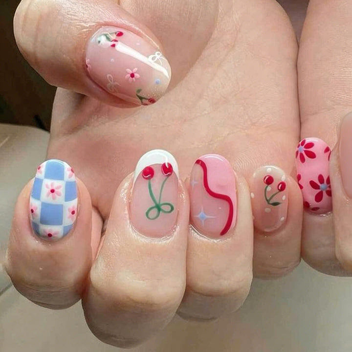 Fun Floral Nail Art Set