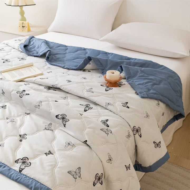 Women Cozy Blanket with Playful Bow Design Kalsten