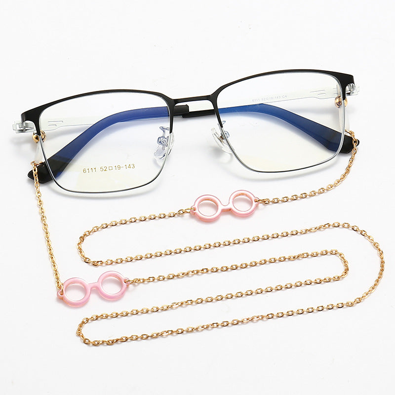 Stylish Eyewear with Decorative Chain Kalsten