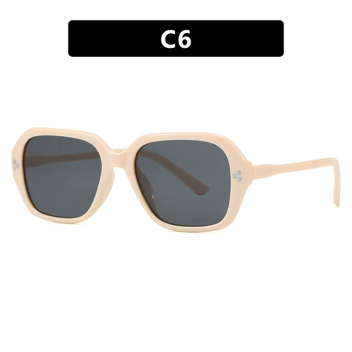 Women stylish sunglasses in trendy geometric design Kalsten