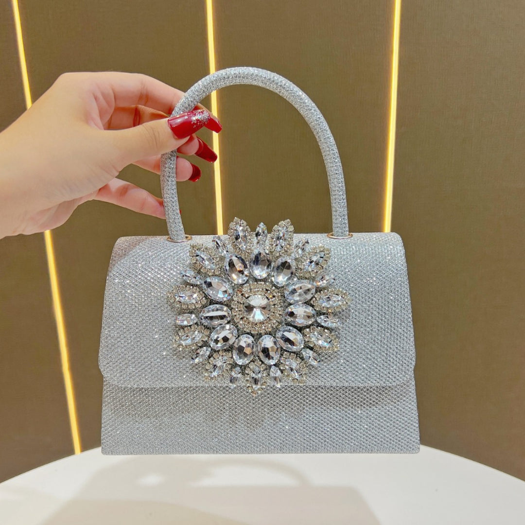 Sparkling Decorative Evening Handbag