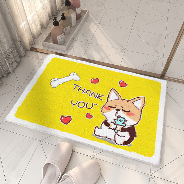 Decorative Rainbow Area Mat