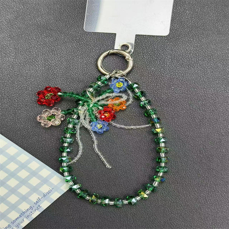 Decorative Beaded Charm Keychain Kalsten 1790135326